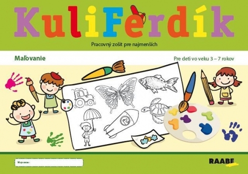 Kniha Kuliferdík - Maľovanie