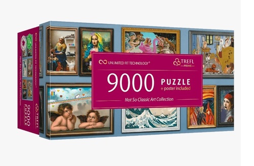 Trefl Puzzle Nie celkom klasická umelecká zbierka 9000 Trefl Prime