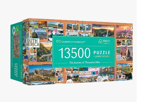 Puzzle Cesta tisícich míľ 13500 Trefl Prime