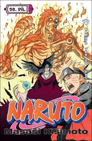 Kniha Naruto 58 Naruto versus Itači
