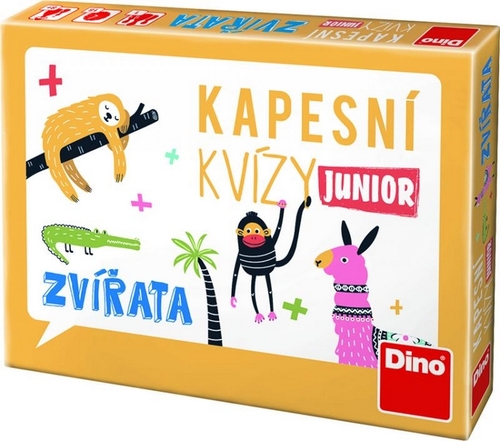 Cestovná hra Vreckové kvízy: Zvieratá Dino