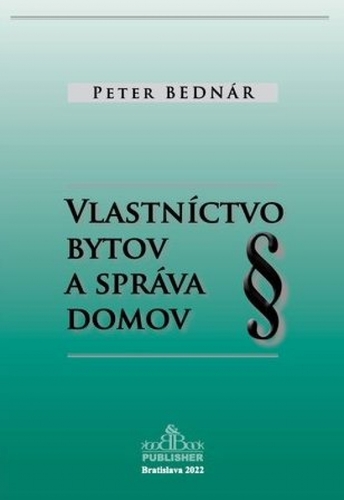 Kniha Vlastníctvo bytov a správa domov