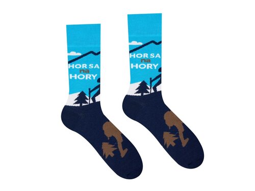 Unisex ponožky Hor sa na hory Paradoo (veľkosť: 41-46)