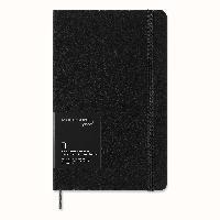 Zápisník + MOLESKINE SMART N tvrdý čistý čierny L