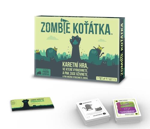 Hra Zombie koťátka (hra v češtine)