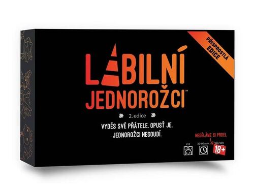Hra Labilní jednorožci: Přisprostlá edice (hra v češtine)