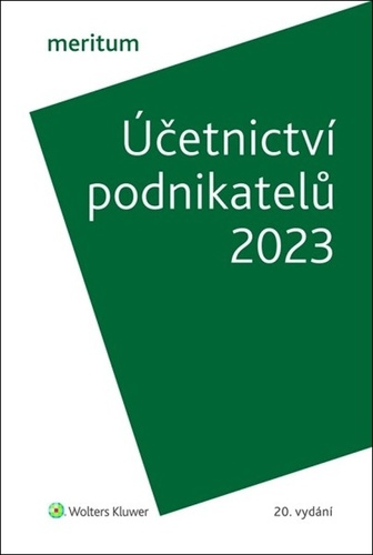 Kniha meritum Účetnictví podnikatelů 2023