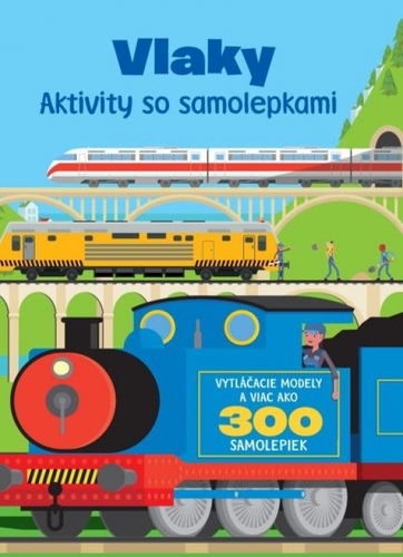 Vlaky - Aktivity so samolepkami