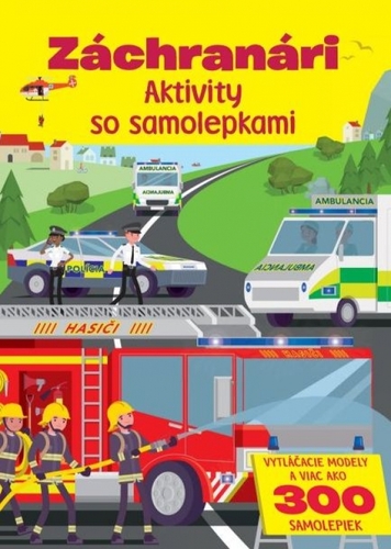 Záchranári - Aktivity so samolepkami