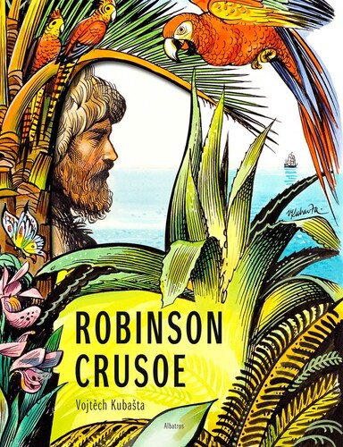 Kniha Robinson Crusoe - Vojtěch Kubašta