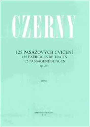 125 pasážových cvičení op. 261