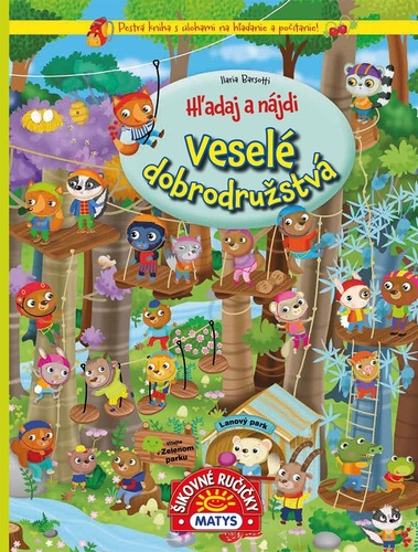 Kniha Hľadaj a nájdi - Veselé dobrodružstvá