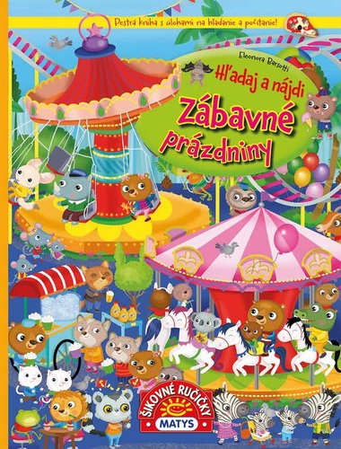 Kniha Hľadaj a nájdi - Zábavné prázdniny