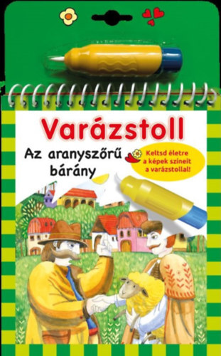 Kniha Varázstoll - Az aranyszőrű bárány - Elek Benedek