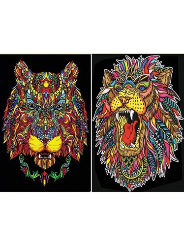 Colorvelvet zamatový zakladač Levy + fixy 12 ks