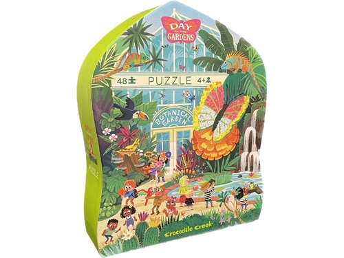 Puzzle Deň v Botanickej záhrade 48 Crocodile Creek
