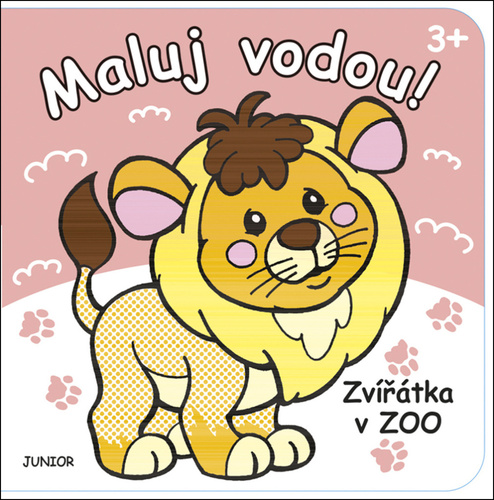 Kniha Maluj vodou! Zvířátka v ZOO