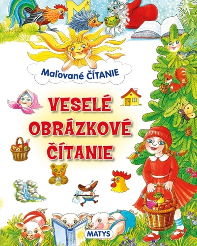 Kniha Maľované čítanie - Veselé obrázkové čítanie