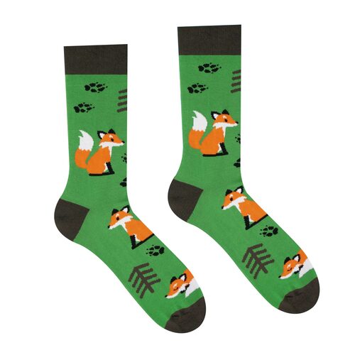 Unisex ponožky Líška HestySocks (veľkosť: 35-38)