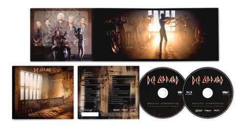 Kniha Def Leppard With The Royal Philharmonic Orchestra - Drastic Symphonies CD+BD