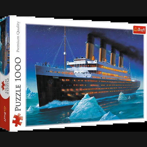 Kniha Puzzle Titanic