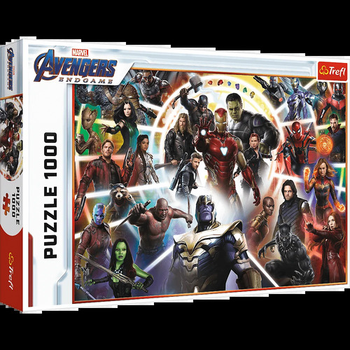 Kniha Puzzle Avengers Endgame