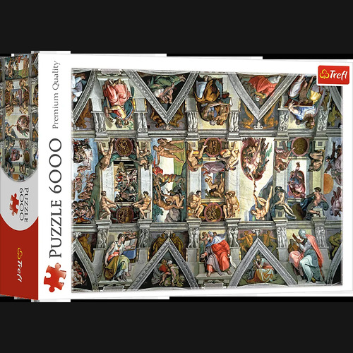 Puzzle Strop Sixtínskej kaplnky 6000 Trefl