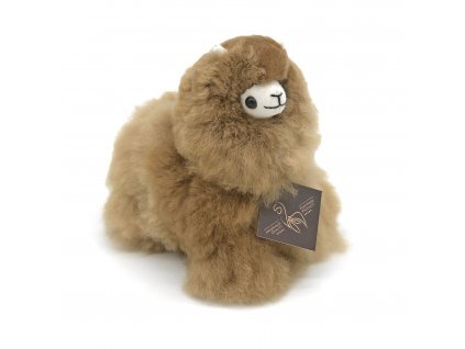Plyšová hračka Alpaca MINI – CARAMEL