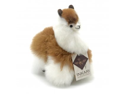 Plyšová hračka Alpaca SMALL – MACCHIATO