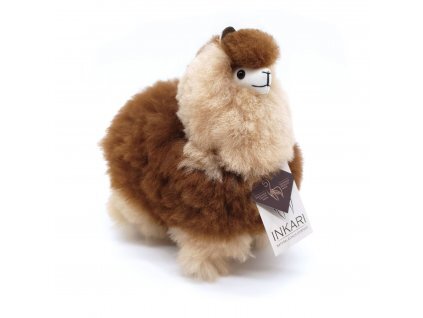 Plyšová hračka Alpaca SMALL – MOCCACHINO