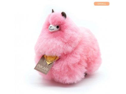 Plyšová hračka Alpaca SMALL – COTTON CANDY