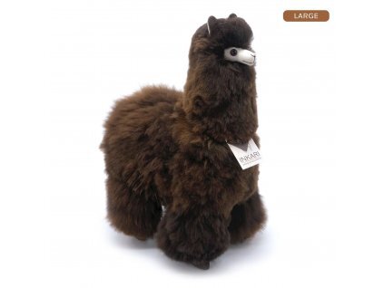 Plyšová hračka Alpaca LARGE – CHOCOLATE