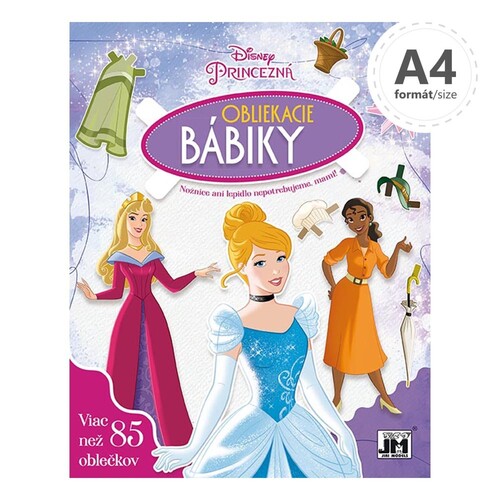 Kniha Obliekacie bábiky/ Princezné I
