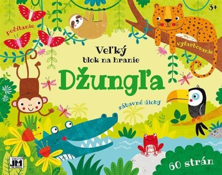 Kniha Veľký blok na hranie - Džungľa