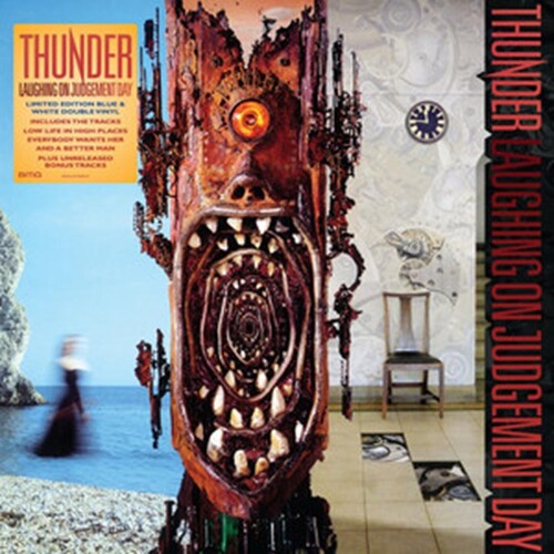 Kniha Thunder - Laughing On Judgement Day (Blue & White) 2LP