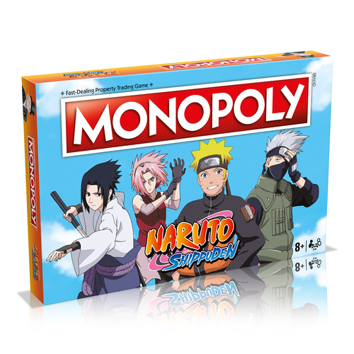 Winning Moves Hra Monopoly Naruto (hra v angličtine)