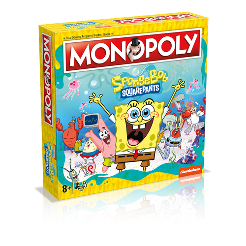 Winning Moves Hra Monopoly Spongebob Squarepants (hra v angličtine)