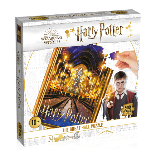 Winning Moves Puzzle Harry Potter: Rokfort 500 Winning Moves