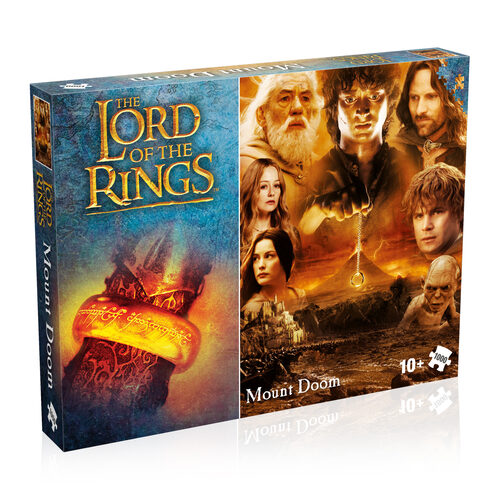 Puzzle Pán prsteňov: Mount Doom 1000 Winning Moves
