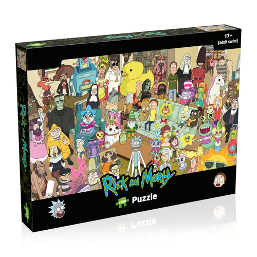 Puzzle Rick and Morty 1000 Winning Moves