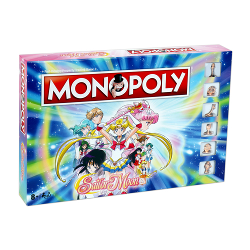 Winning Moves Hra Monopoly Sailor Moon (hra v angličtine)