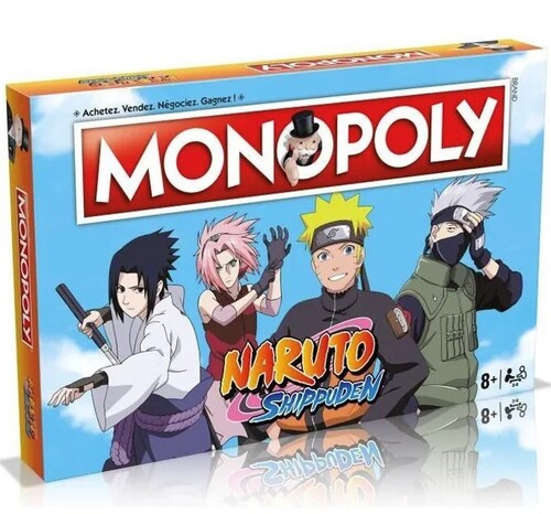 Winning Moves Hra Monopoly Naruto CZ/SK