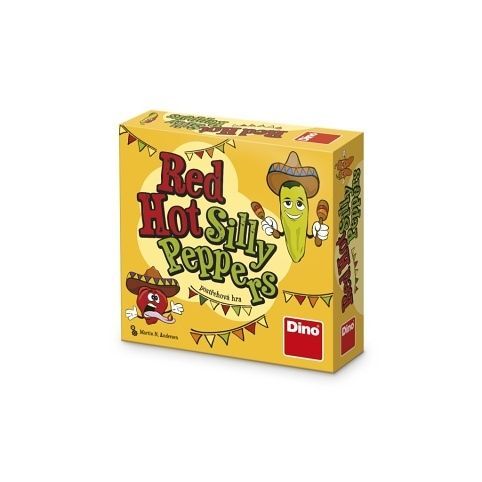 Dino Toys Cestovná hra Red Hot Silly Peppers Dino