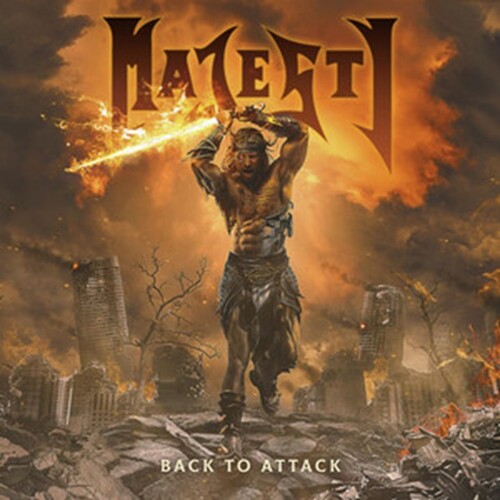 Majesty - Back To Attack (Red) LP