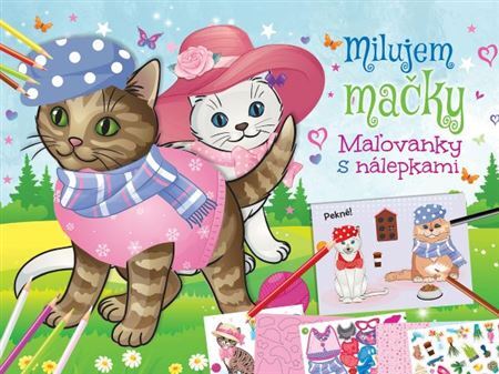 Kniha Milujem mačky