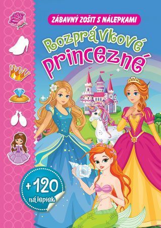Kniha Rozprávkové princezné + 120 nálepiek