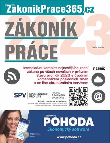 Kniha Zákoník práce 2023 s komentářem změn - Kolektív autorov