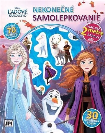 Kniha Nekonečné samolepkovanie/ Ľadové kráľovstvo