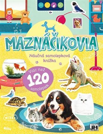 Kniha Samolepková knižka/ Maznáčikovia