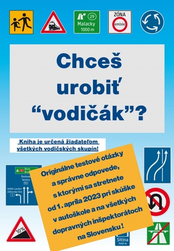 Kniha Chceš urobiť “vodičák”?